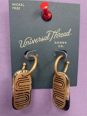 Gold-Tone Dangle Earrings